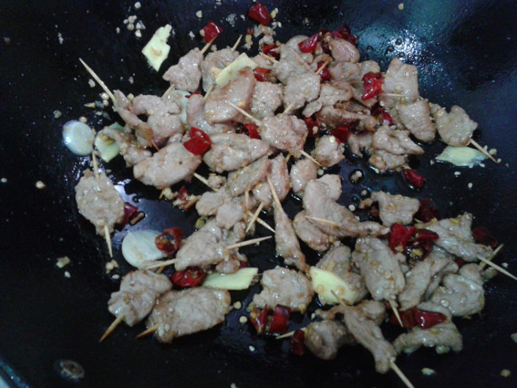 牙签肉步骤12