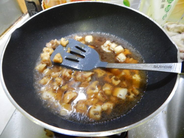 藕丁烧鸡软骨步骤8
