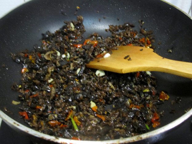 干炒合菜步骤8