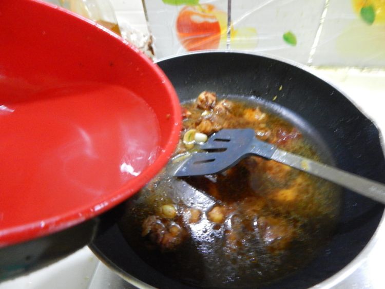 杏鲍菇烧牛肉步骤11