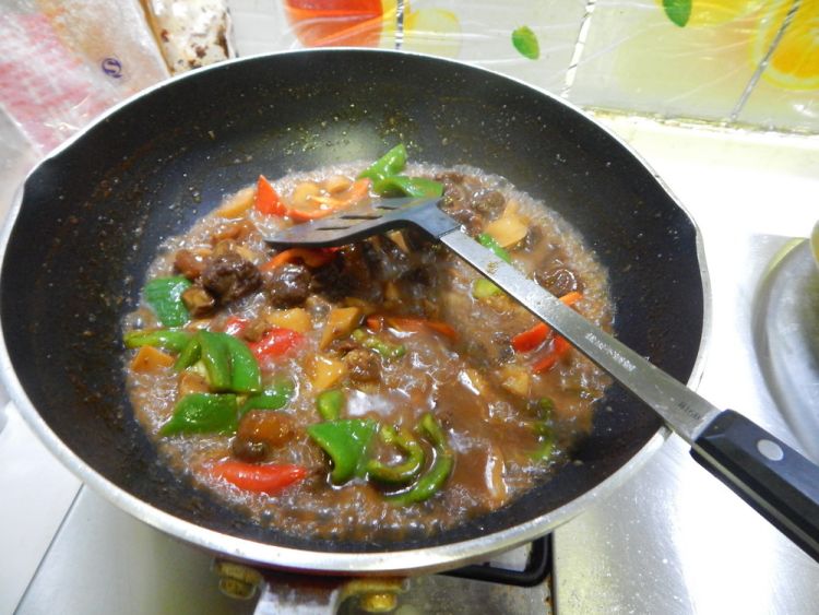 杏鲍菇烧牛肉步骤17