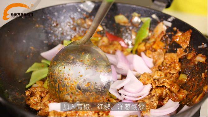 爆炒羊羔肉步骤10