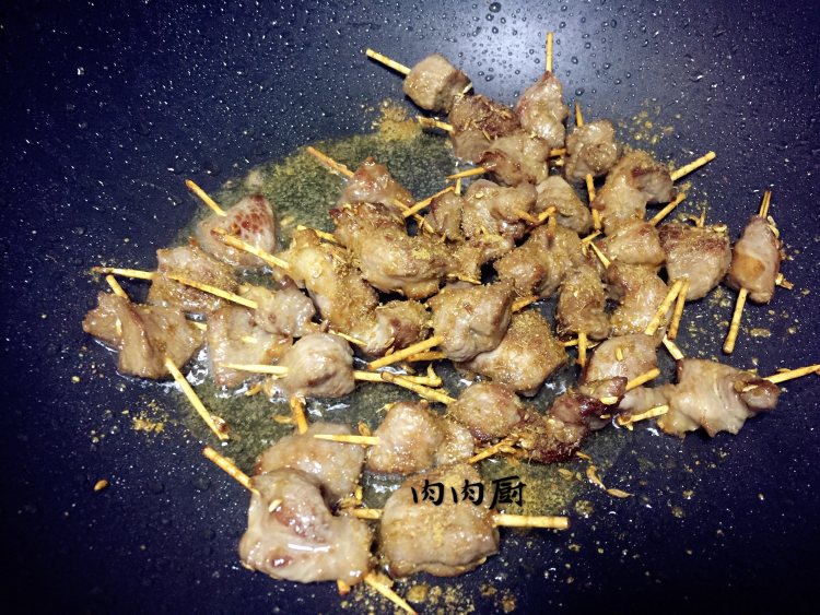 牙签羊肉#肉肉厨步骤12