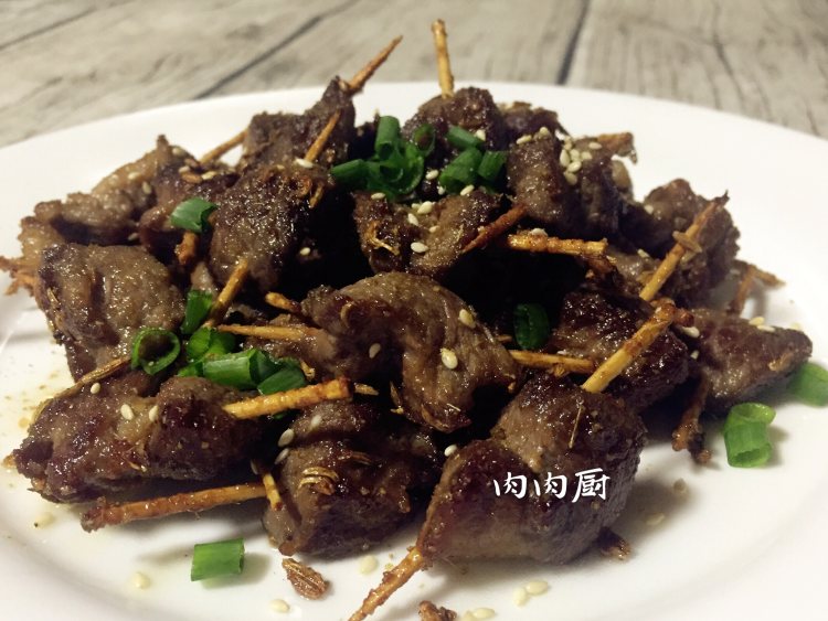 牙签羊肉#肉肉厨步骤13