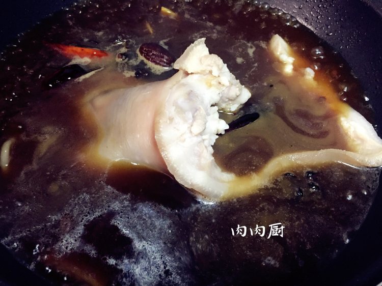 五香卤猪耳步骤10