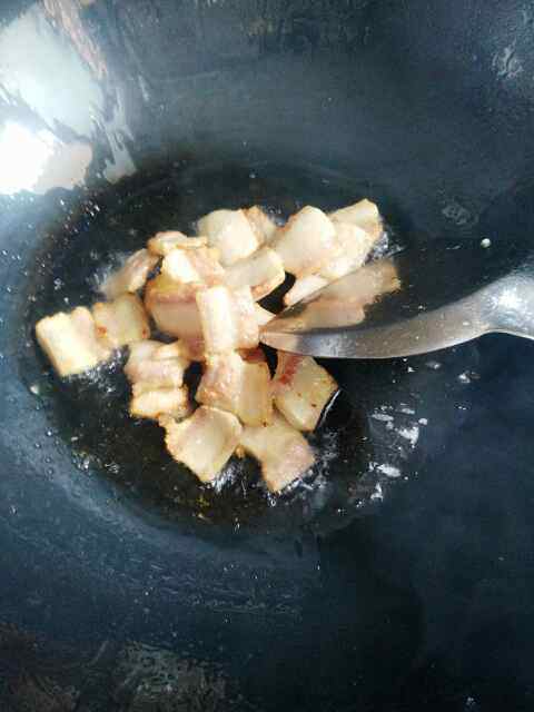 芹菜炒肉步骤4