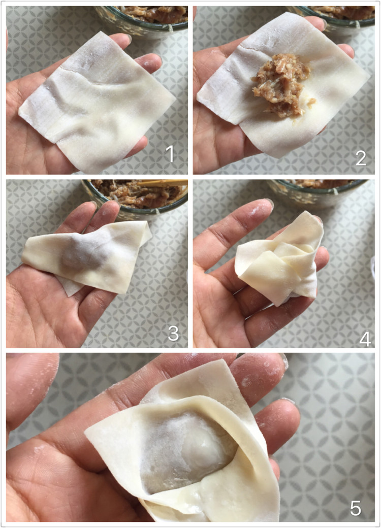 香菇猪肉馄饨步骤7