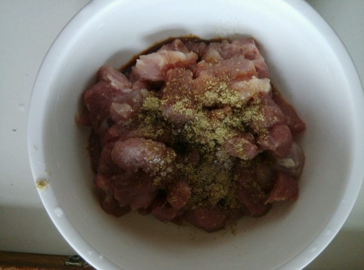 孜然烤肉串步骤2