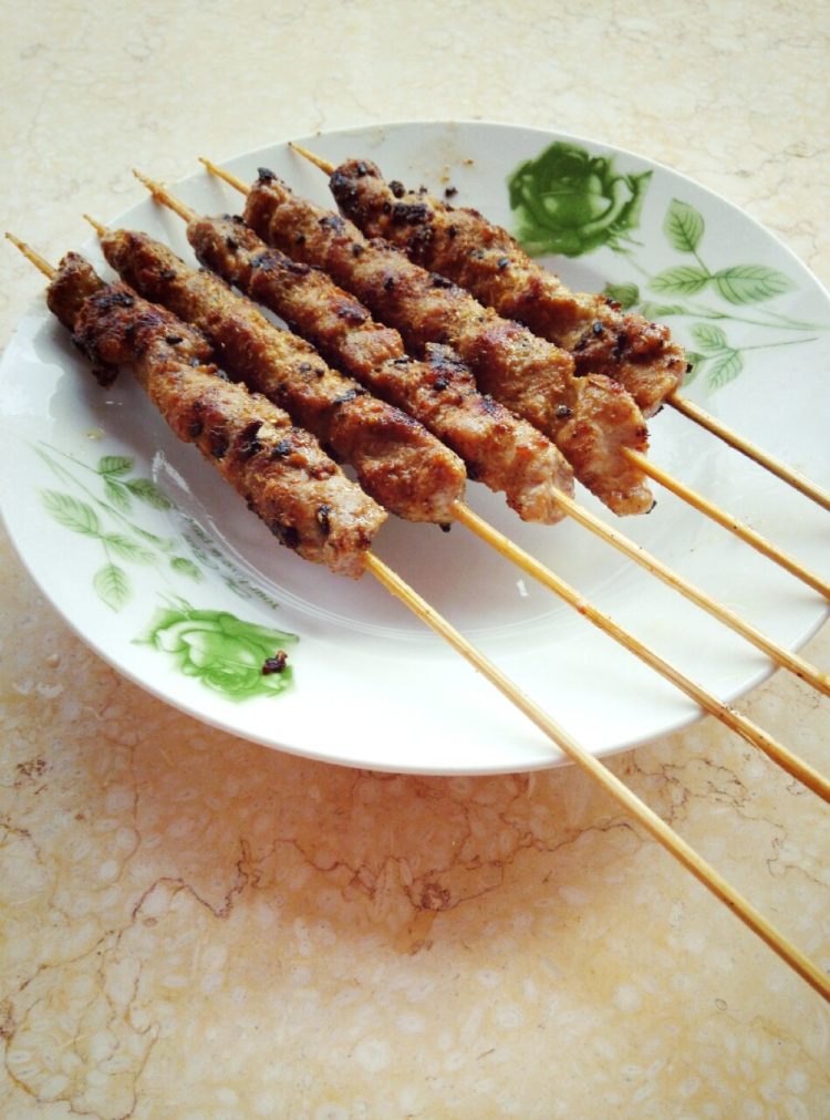 孜然烤肉串步骤8