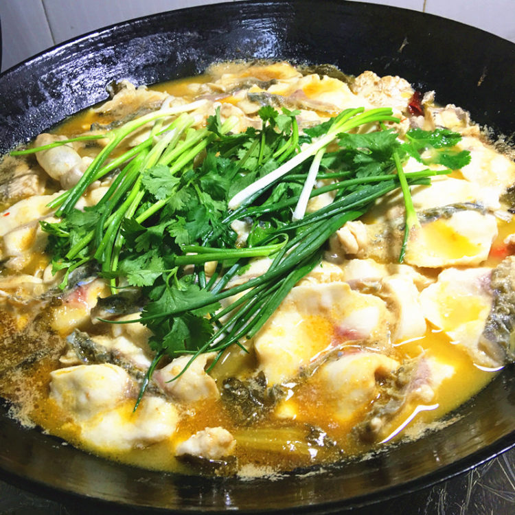 川味酸菜鱼步骤19