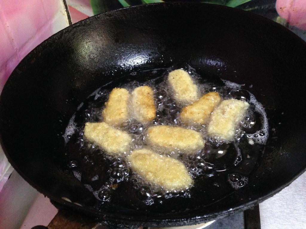 脆皮炸鲜奶步骤13