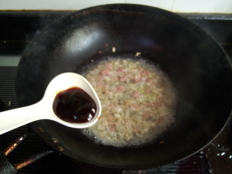 火腿芥蓝菜步骤8