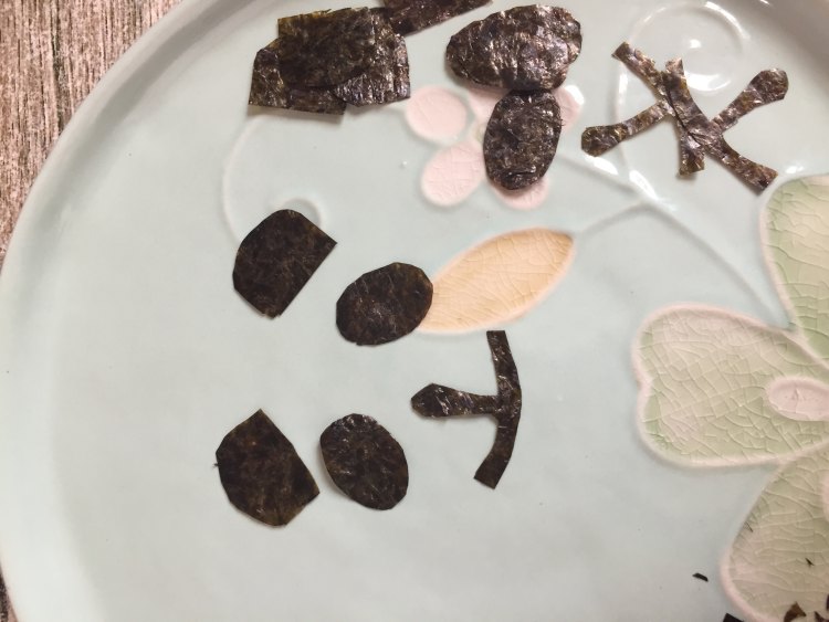 萌萌哒的熊猫珍珠肉饼步骤9