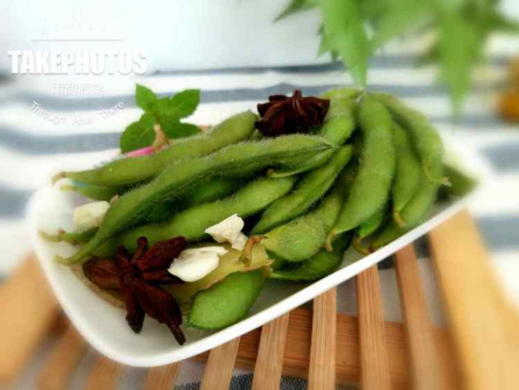 风味毛豆步骤8