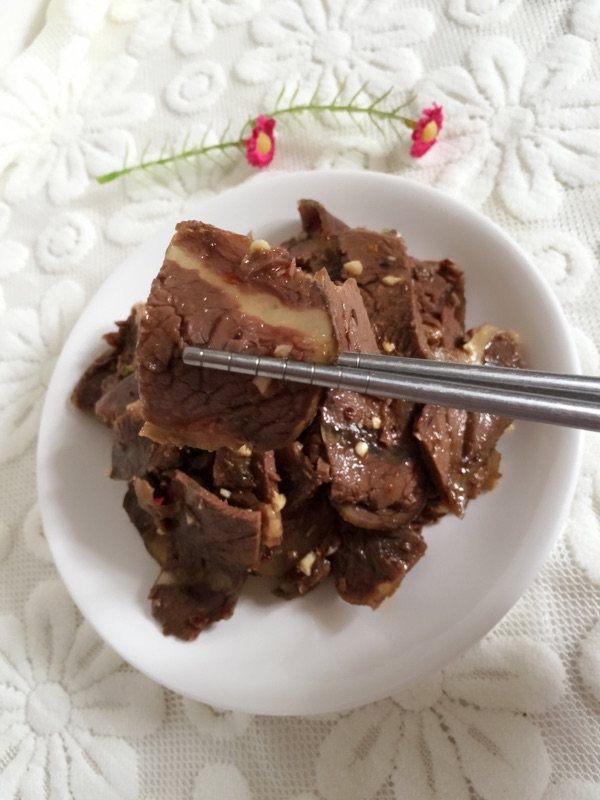 凉拌牛肉步骤9