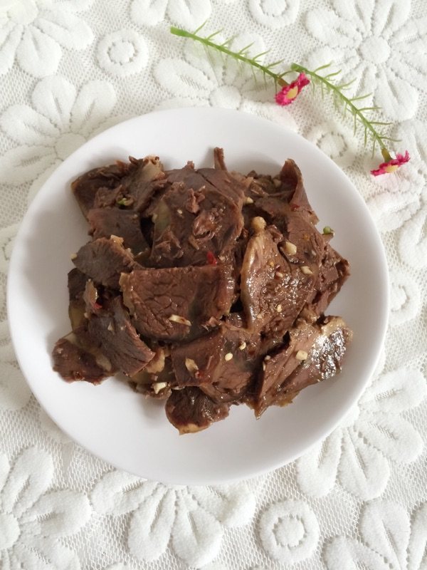 凉拌牛肉步骤8