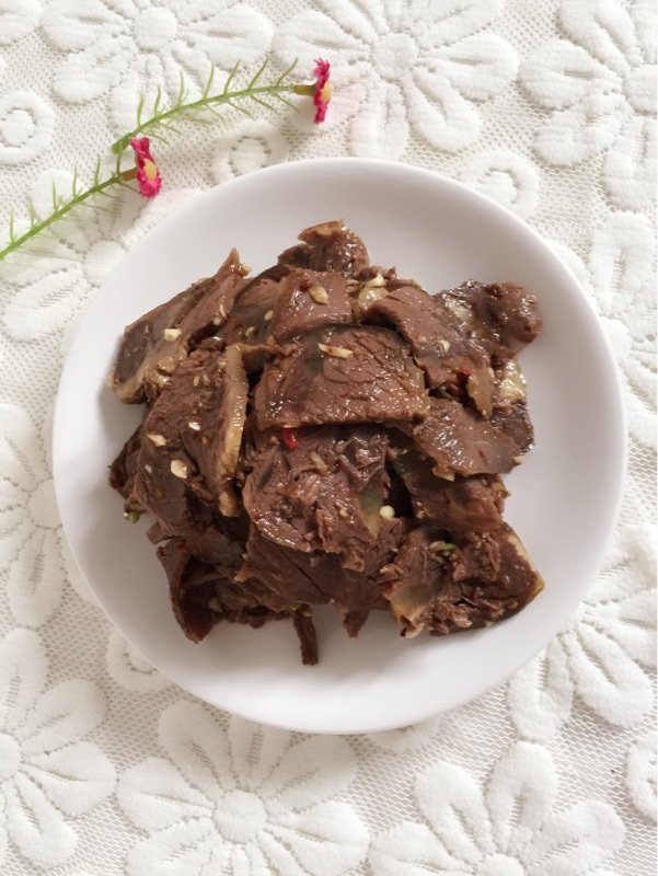 凉拌牛肉步骤7