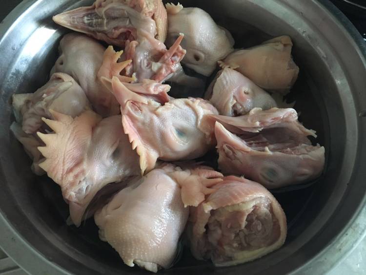 烧鸡头步骤1