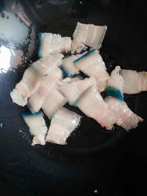 油豆腐炒肉步骤3