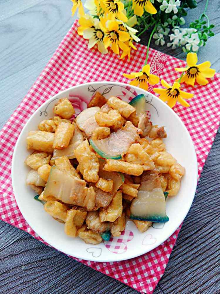 油豆腐炒肉步骤10