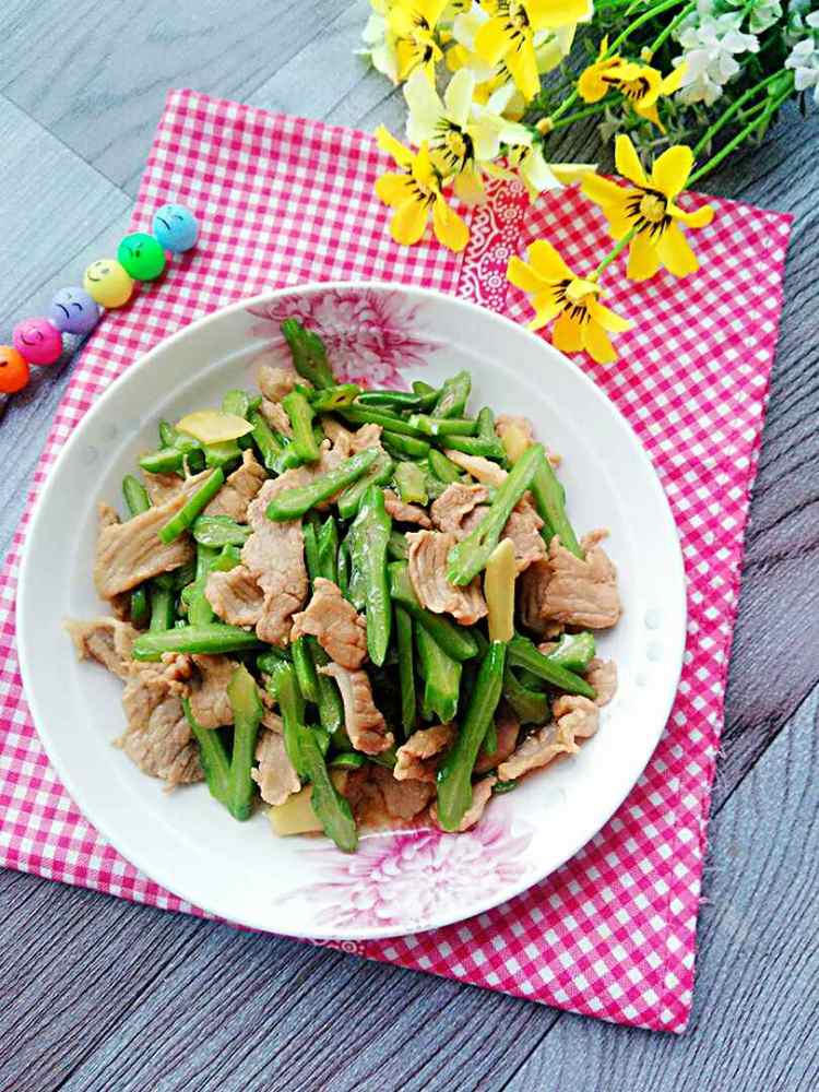 刀豆滑肉片步骤9