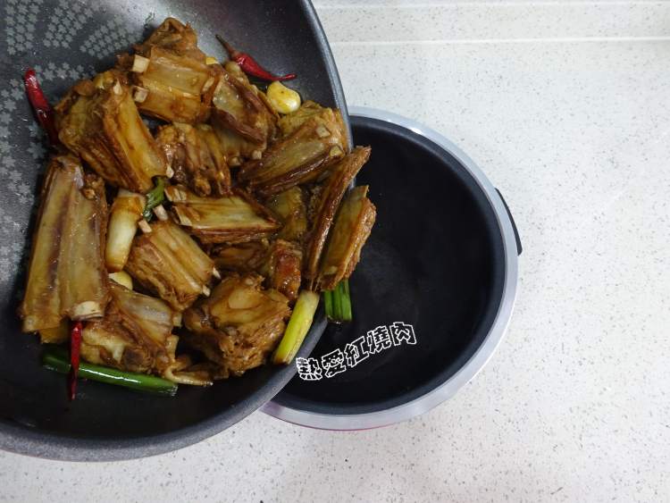 羊排扁豆粘卷子步骤11
