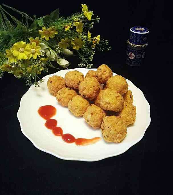 干炸豆腐鱼丸子步骤12