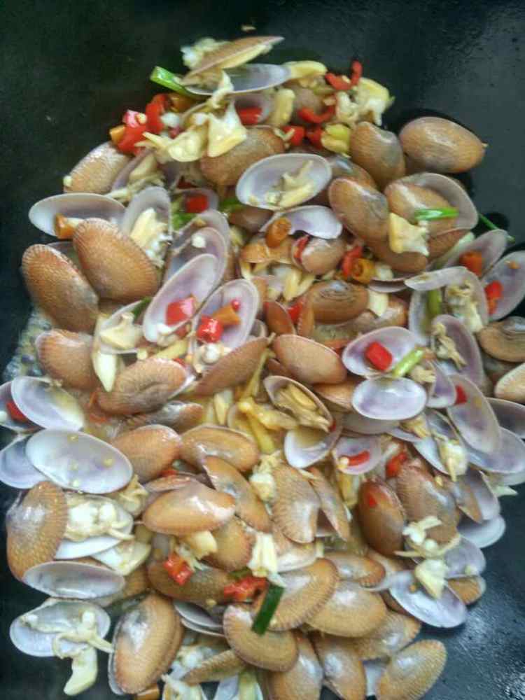 辣炒花甲步骤8