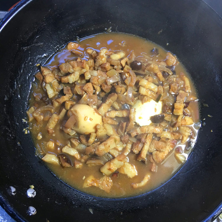 五香卤肉饭步骤15