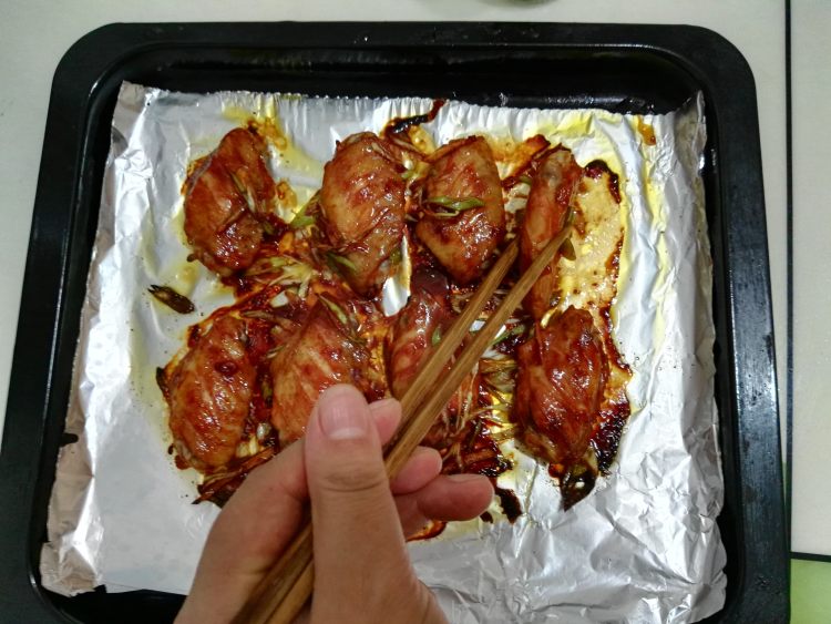 黑椒腐乳烤鸡翅步骤8