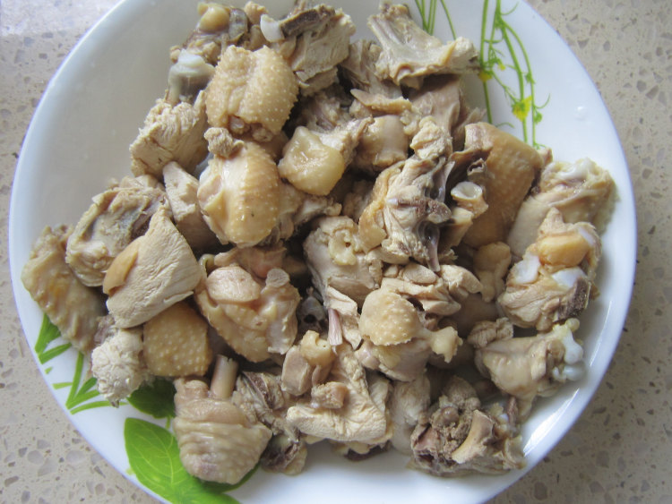 青椒鸡块步骤4