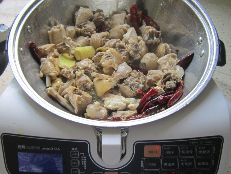 青椒鸡块步骤8