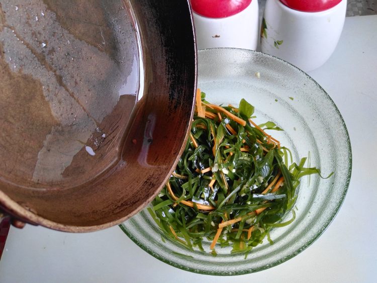 葱油拌海带步骤10