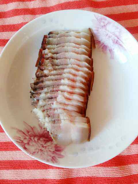 腊肉炒萝卜干步骤3