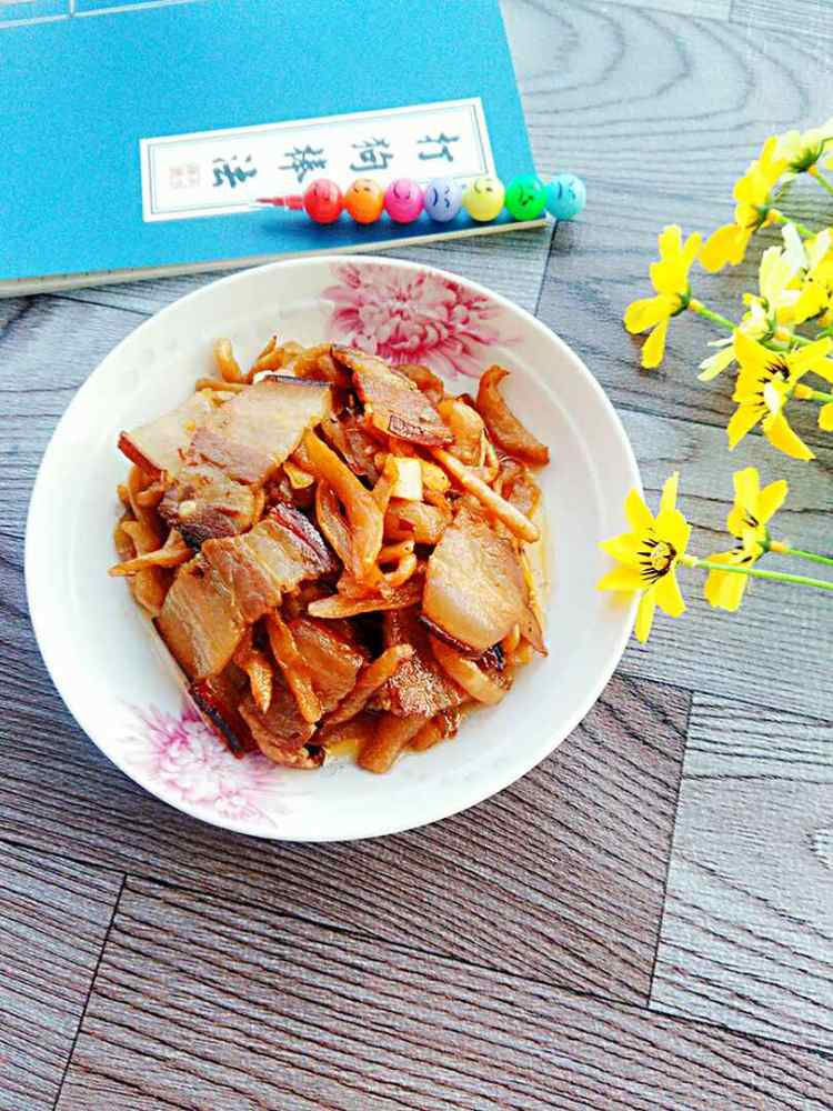 腊肉炒萝卜干步骤14