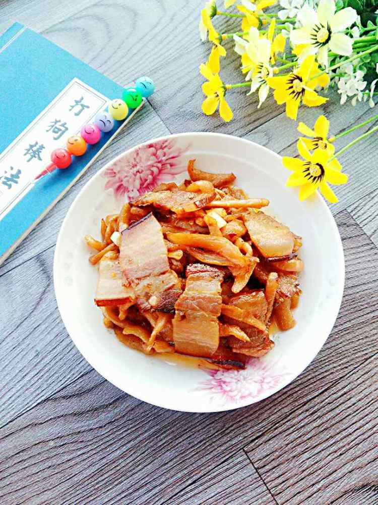 腊肉炒萝卜干步骤15