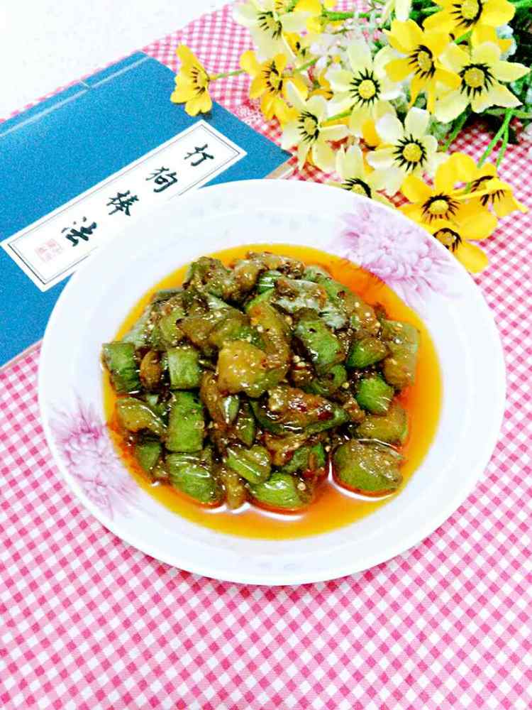 红油茄丁步骤8