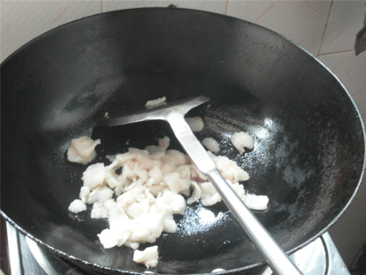 双椒肉丝炒冬笋步骤7