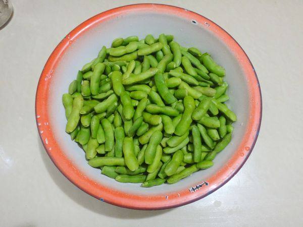 香卤毛豆步骤2
