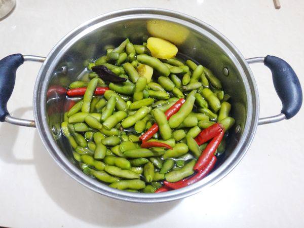 香卤毛豆步骤7