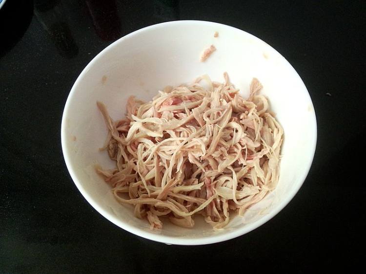 椒麻鸡丝步骤7