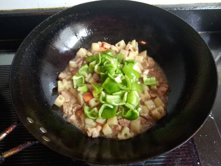 腰肉炒三丁步骤10
