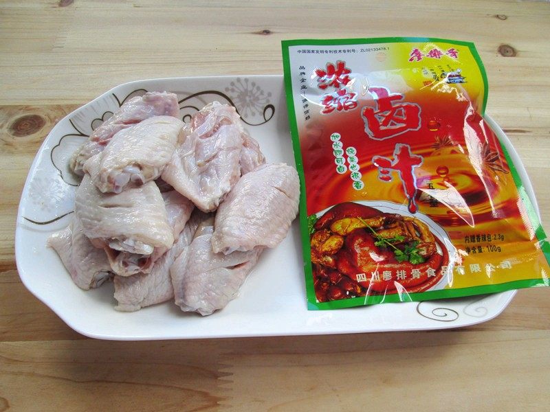 简易版卤鸡中翅步骤1