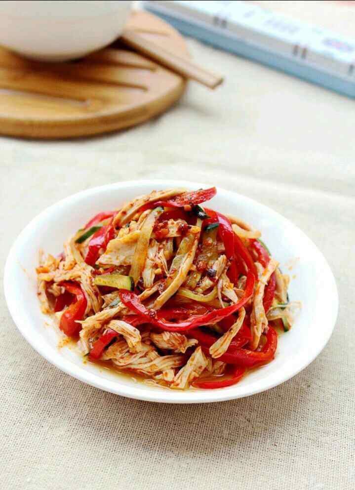麻辣手撕鸡步骤7
