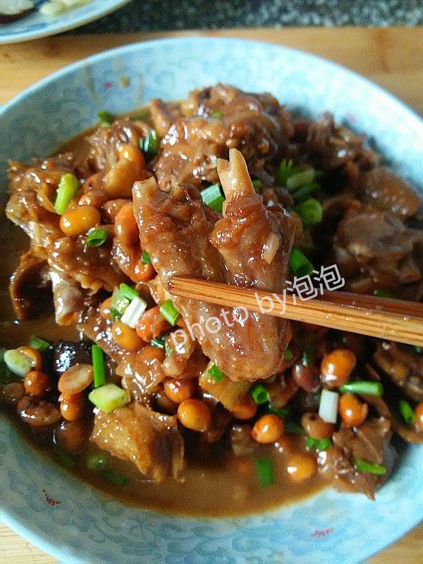 黄豆烧鸭步骤11