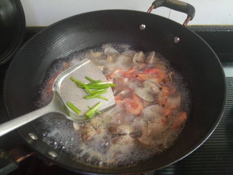 盐水花蛤金钩虾步骤10