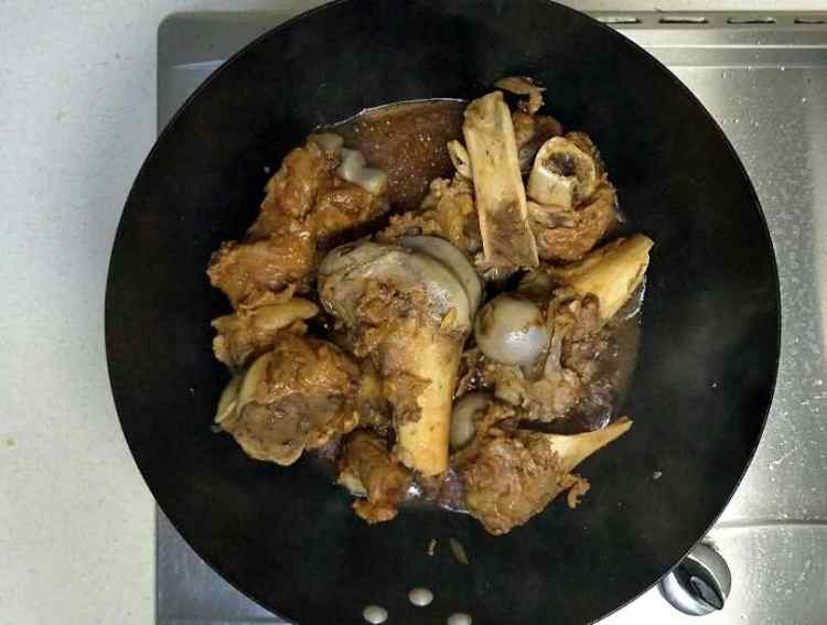 酱烧大棒骨步骤9