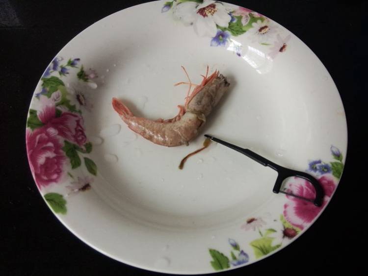 茄汁金钩虾步骤2