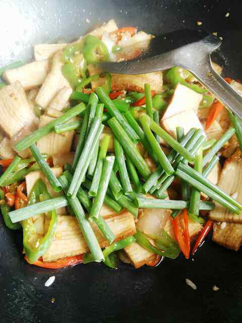 小炒豆干步骤9