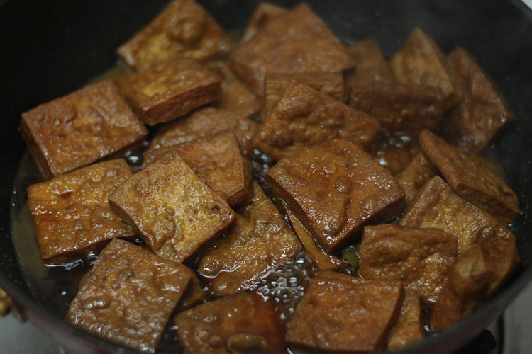 蜜汁豆干步骤11